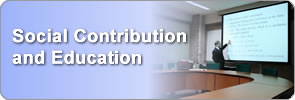 Social Contribution and Education