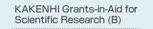 KAKENHI Grants-in-Aid for Scientific Research (B)