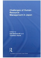 Challenges of Human Resource Management in Japan　Ralf Bebenroth, Toshihiro Kanai (Eds.)　書籍表紙